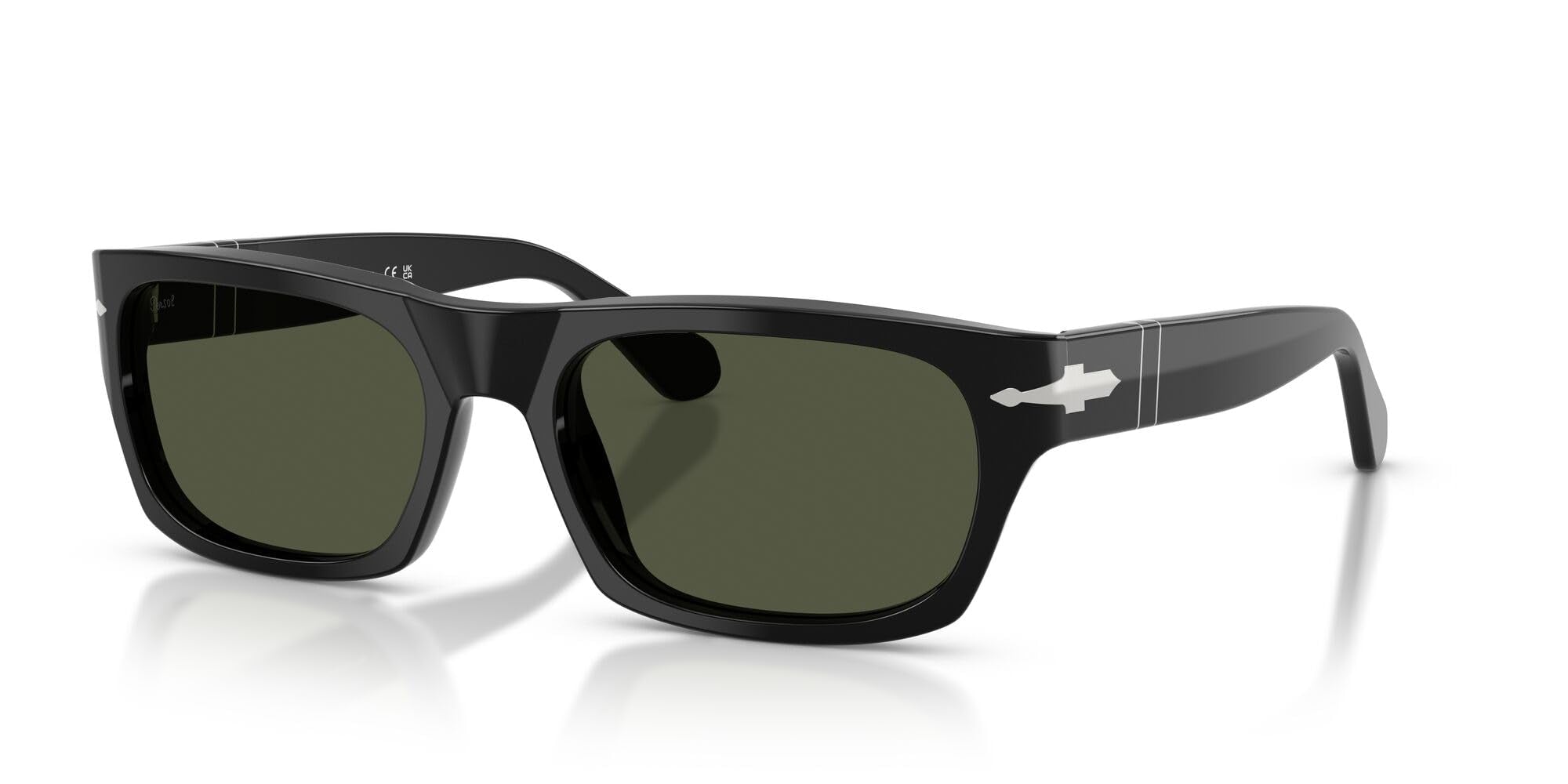 Persol Unisex Po3398s Rectangular Sunglasses