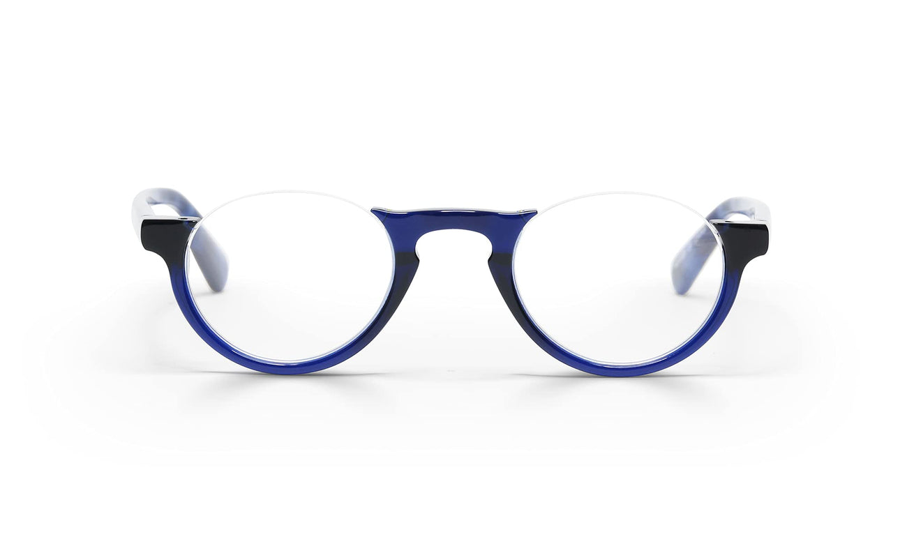 eyebobs - Vice Chair | Premium Reading Glasses for Men and Women | Half Rim Frame