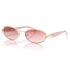 Vintage Acetate Oval Sunglasses