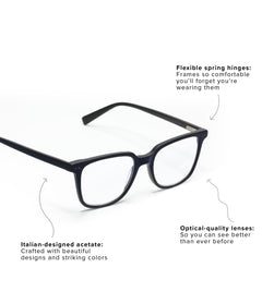 Premium Square Blue Light Reading Glasses