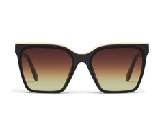 Quay - Womens Sunglasses, Polarized Square Lenses with UV Protection (Vibe Check)