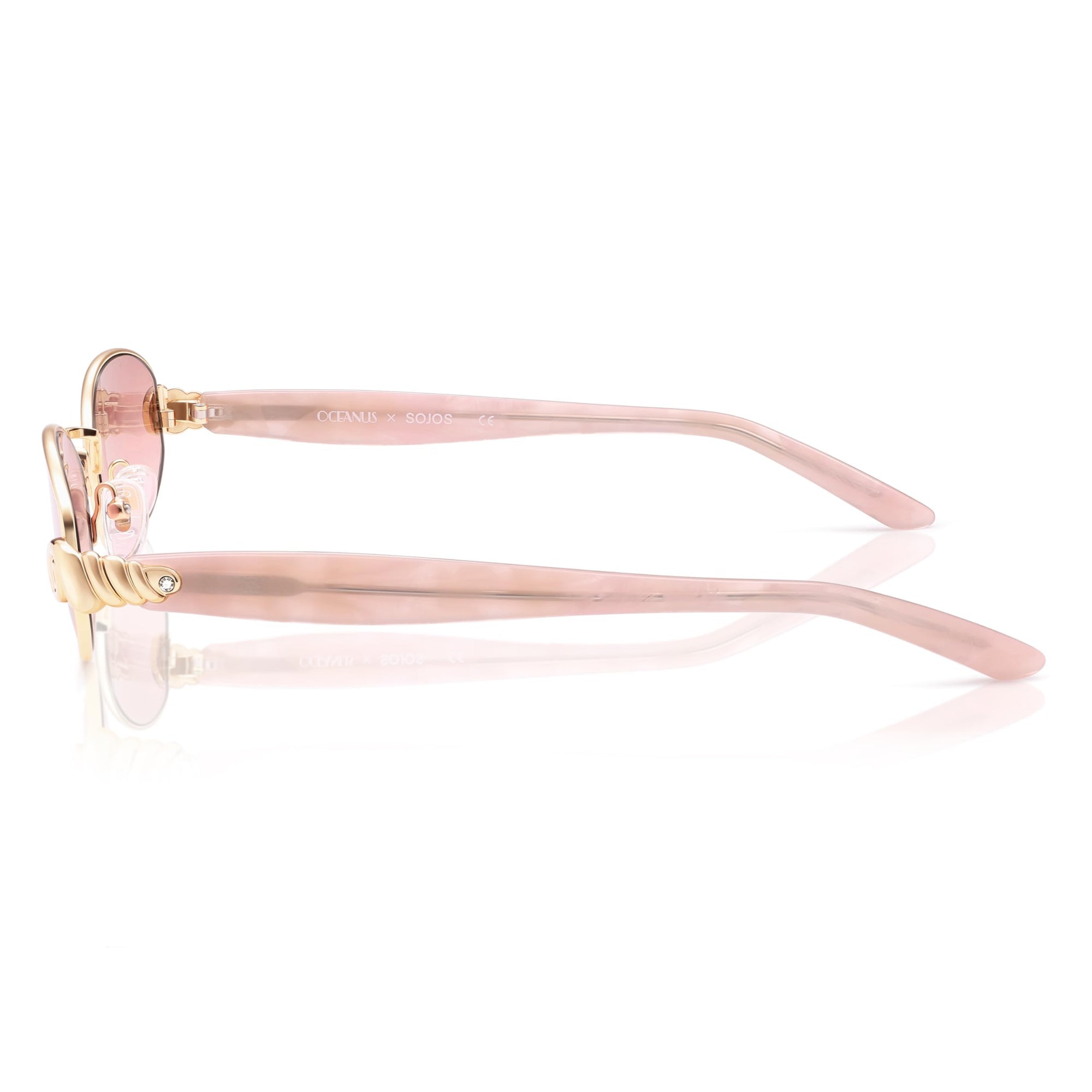 Vintage Acetate Oval Sunglasses