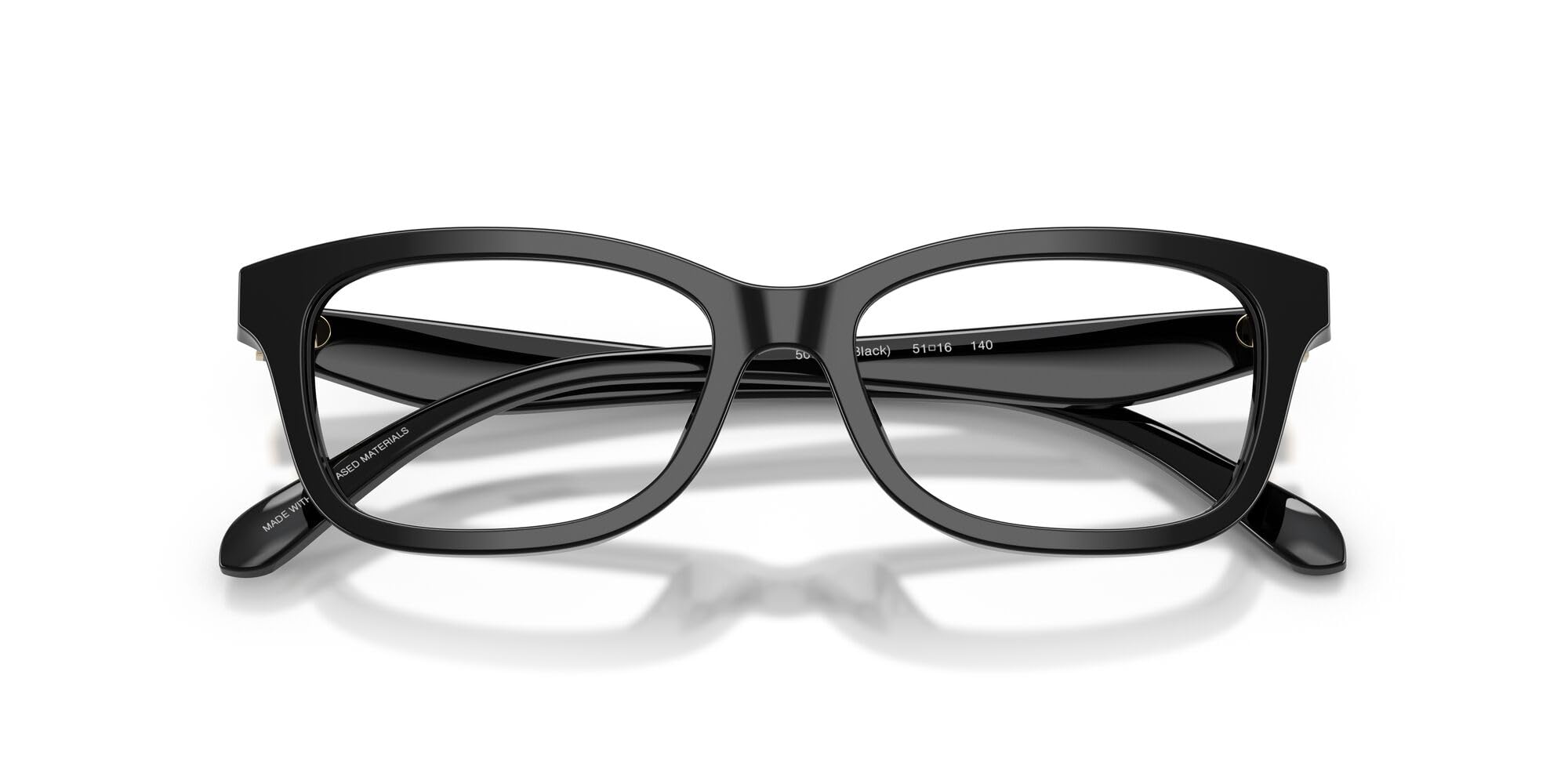 Coach womens Hc6275u Universal Fit Rectangular Prescription Eyewear Frames
