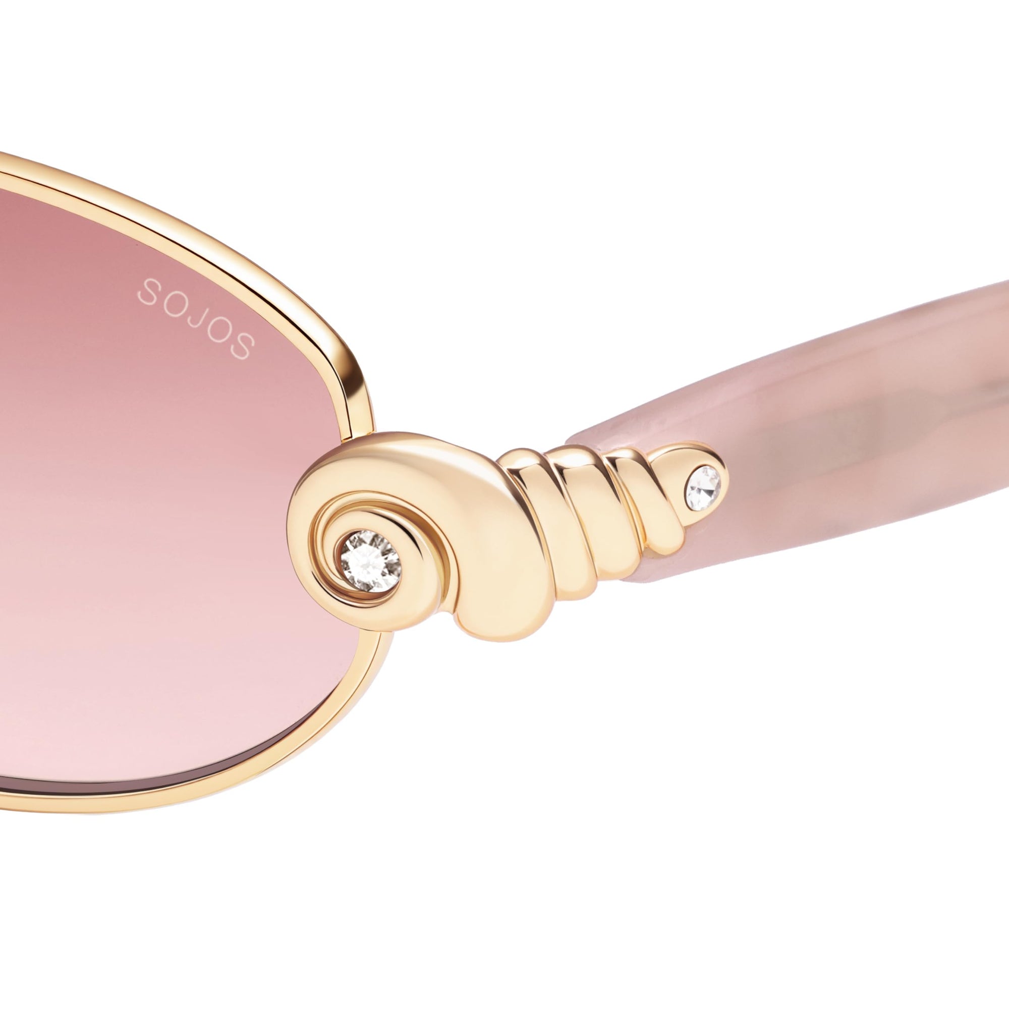 Vintage Acetate Oval Sunglasses