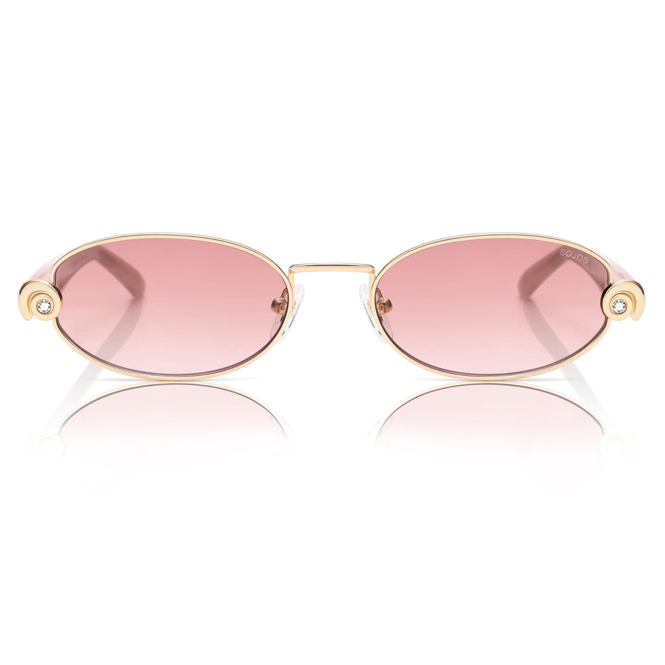 Vintage Acetate Oval Sunglasses