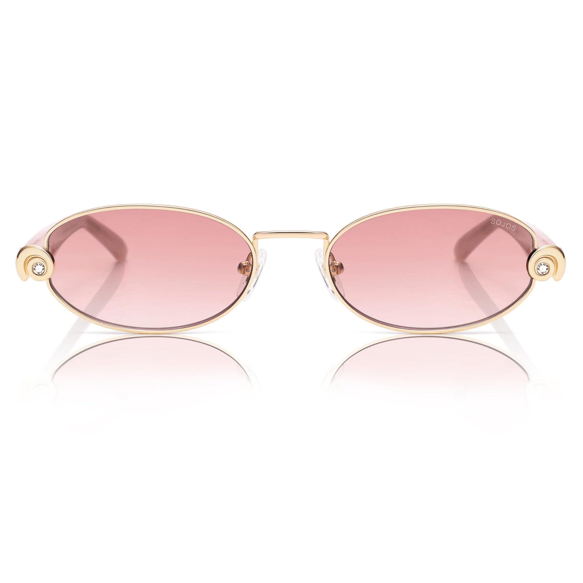 Vintage Acetate Oval Sunglasses