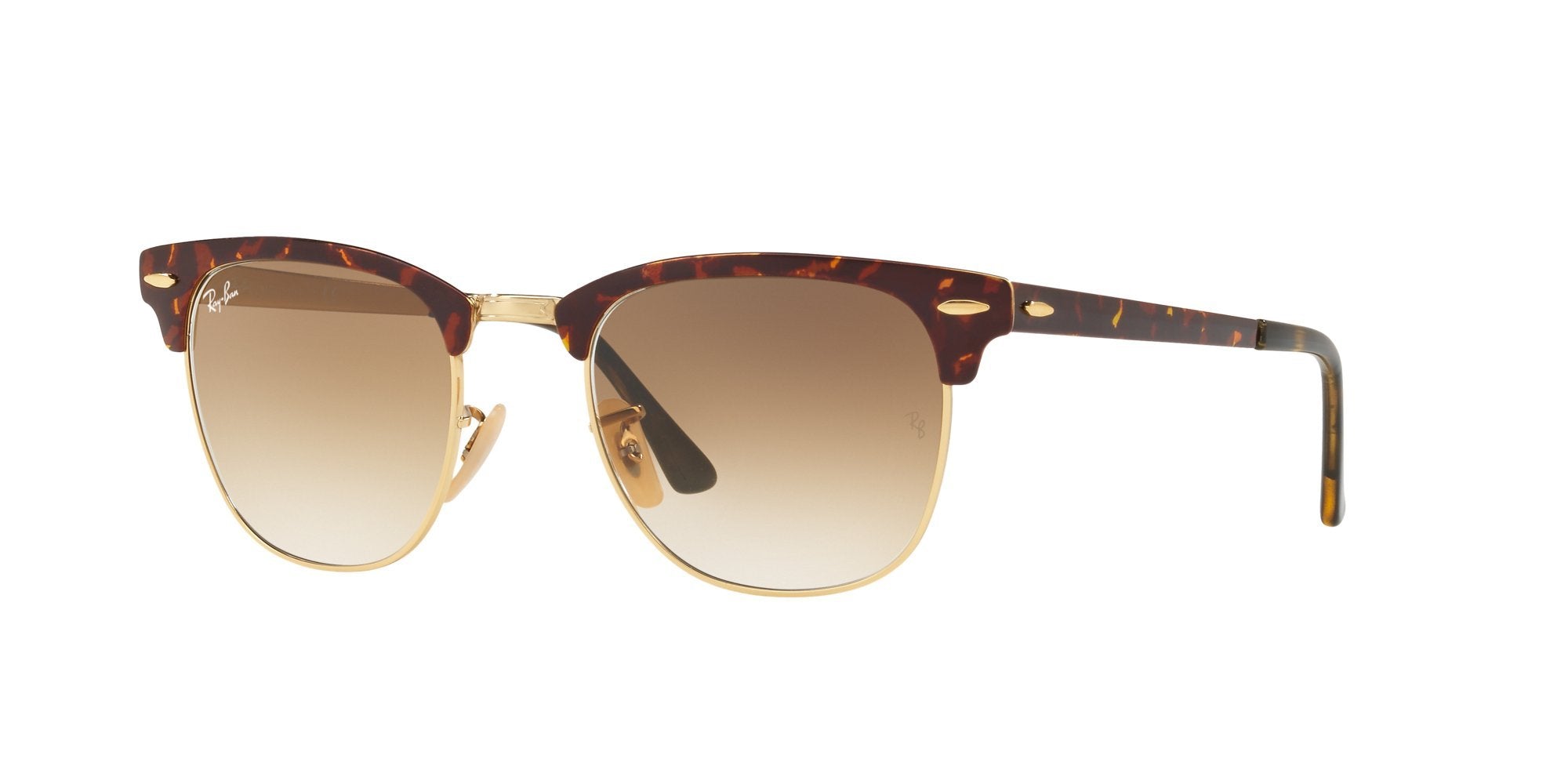Ray-Ban RB3716 Clubmaster Metal Square Sunglasses