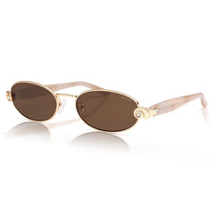 Vintage Acetate Oval Sunglasses