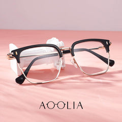 Blue Light Blocking Half Rim Reading Glasses