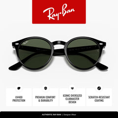 Ray-Ban womens Rb2180 Round Sunglasses