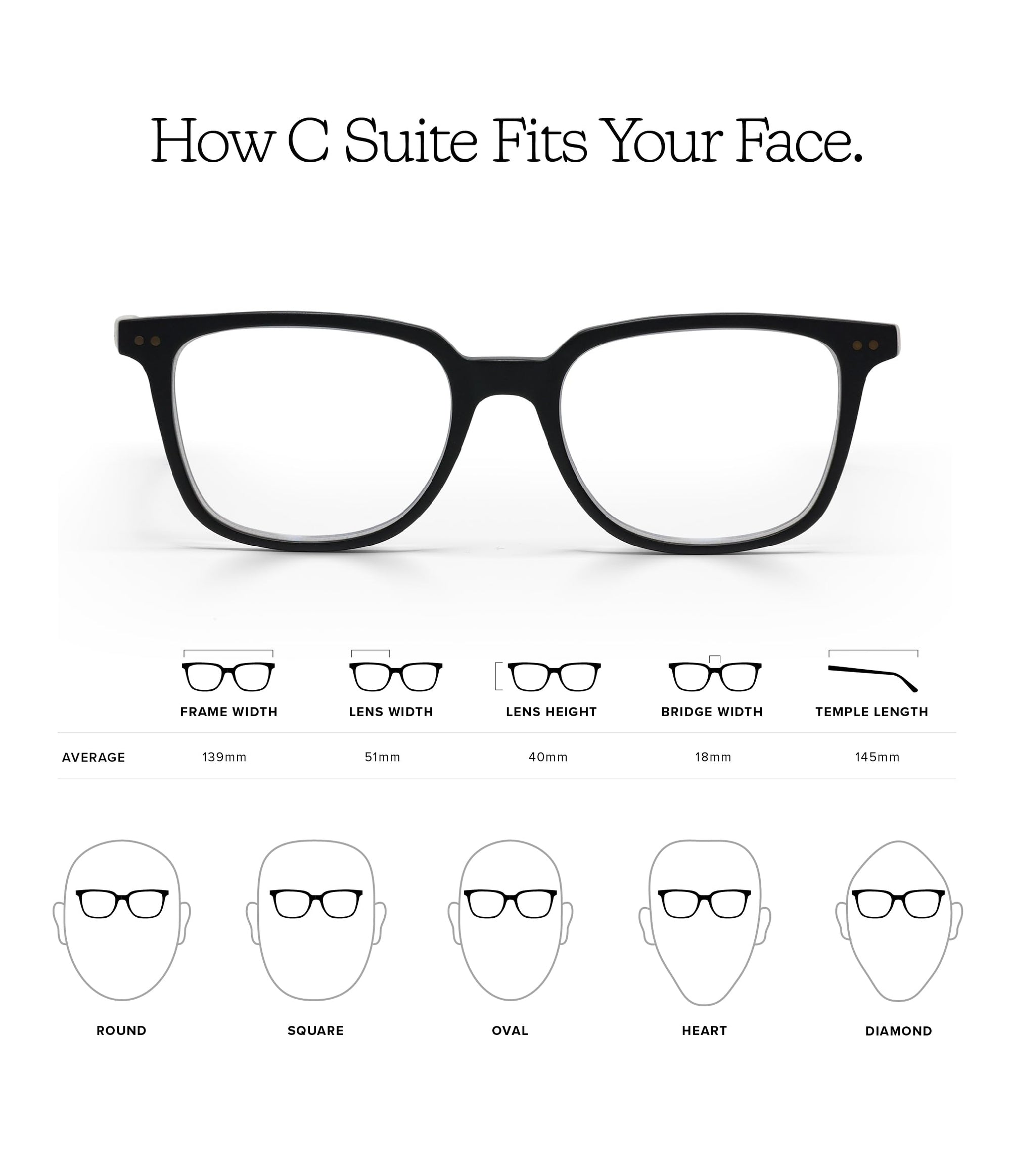 Premium Square Blue Light Reading Glasses