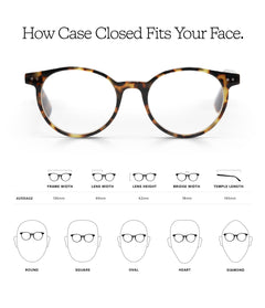 eyebobs - Case Closed | Premium Reading Glasses for Men and Women | Round Frame