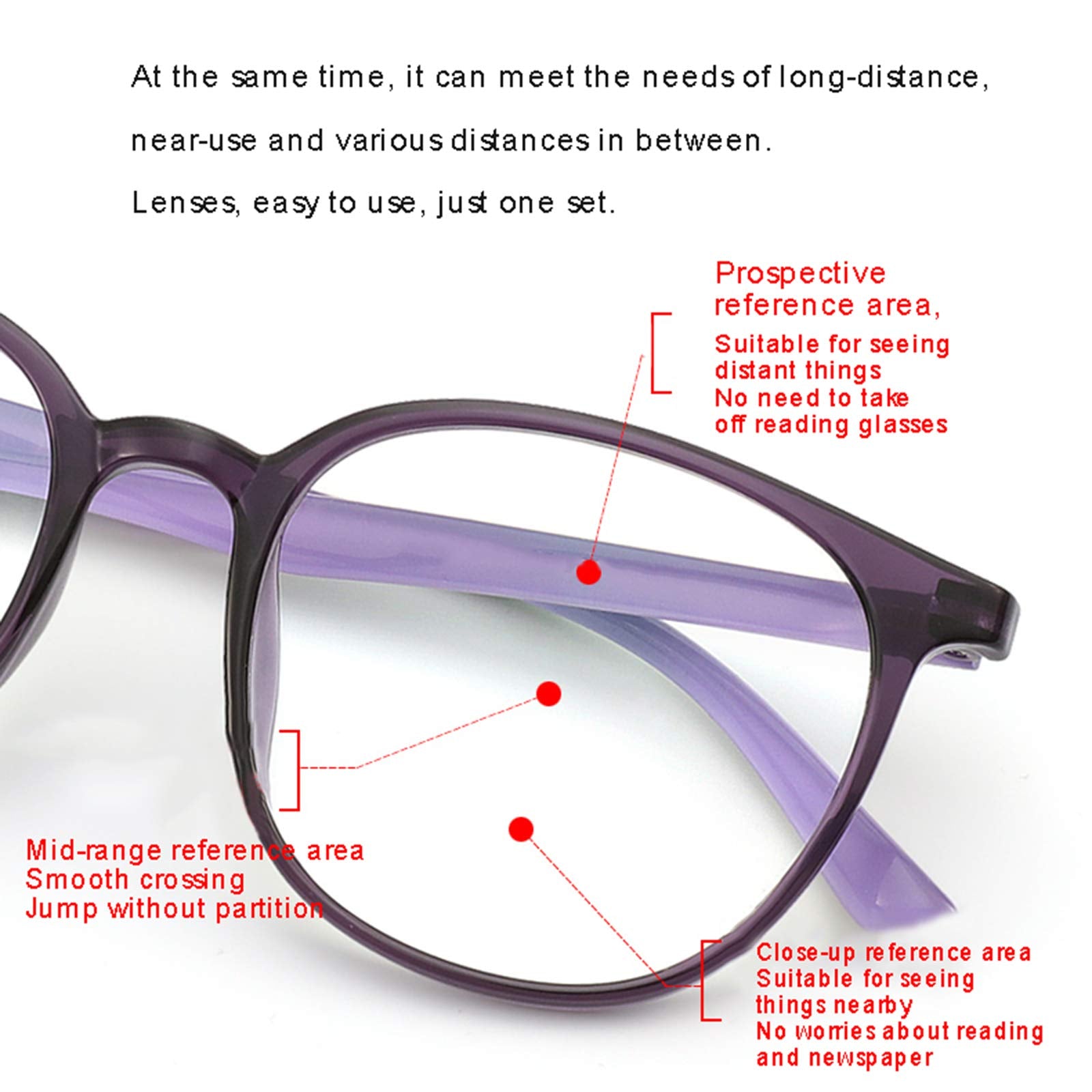Blue Light Blocking Adjustable Reading Glasses