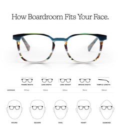 Premium Square Frame Reading Glasses