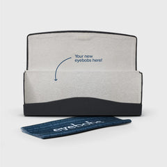 eyebobs - Case Closed | Premium Reading Glasses for Men and Women | Round Frame