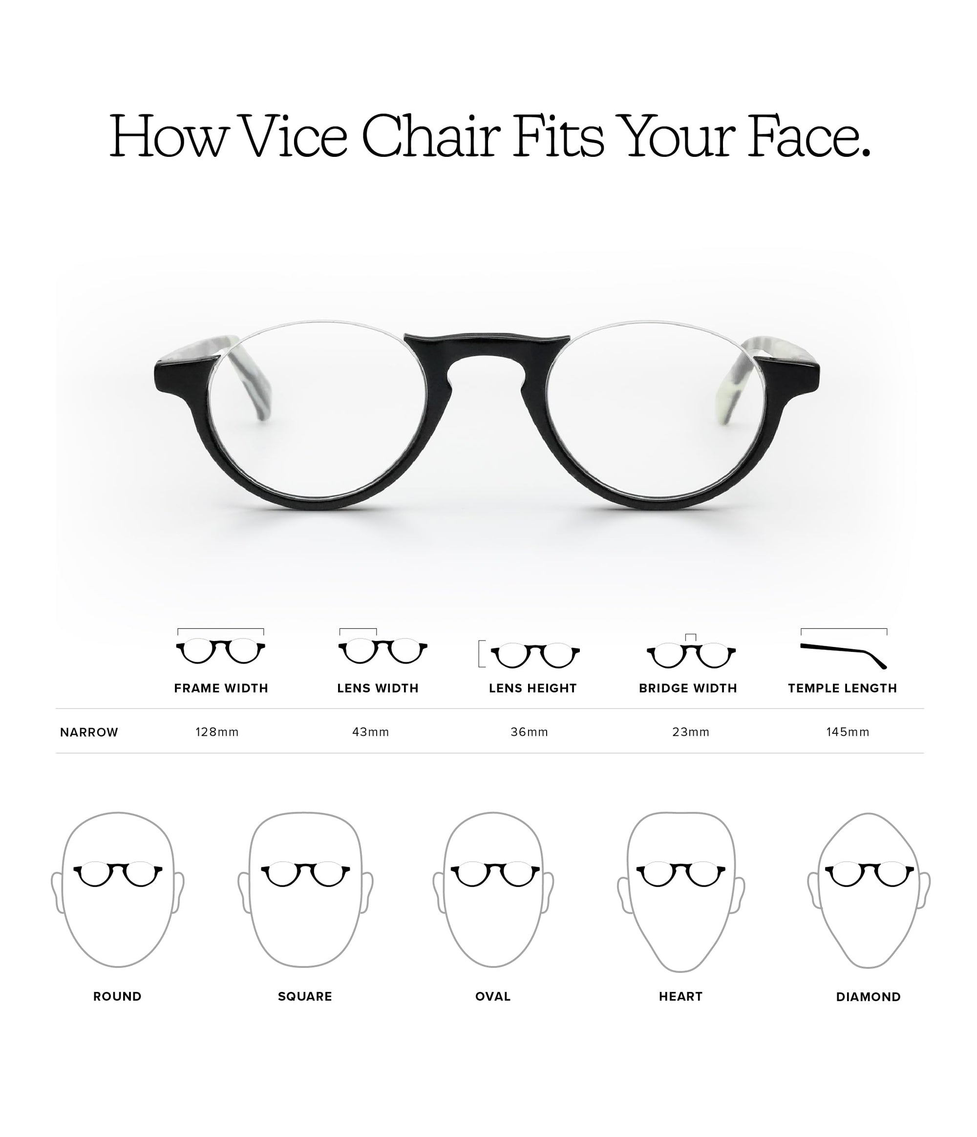 eyebobs - Vice Chair | Premium Reading Glasses for Men and Women | Half Rim Frame