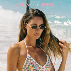 Vintage Acetate Oval Sunglasses