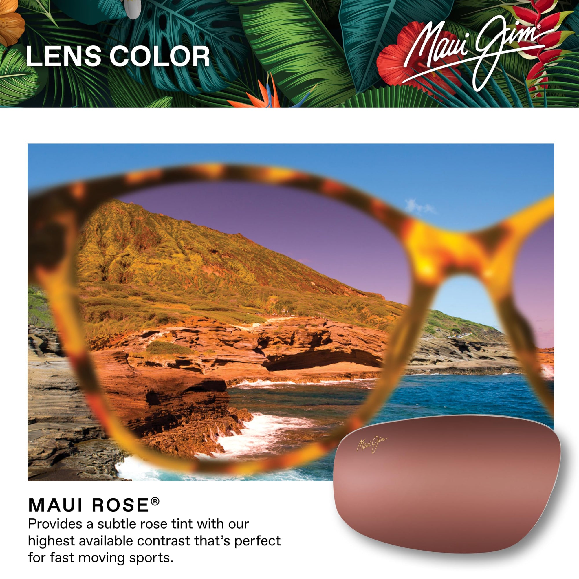 Maui Jim Polarized Women's Nalani Fashion Sunglasses