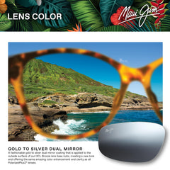 Maui Jim mens Onipaa Af Square Sunglasses
